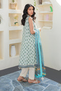 Zellbury | Unstitched 3 Piece Lawn | Shirt Shalwar Dupatta - 1663 - Designer Dress with Intricate embroidery and embellishments. Shop elegent wedding dress at Maria Faisal.