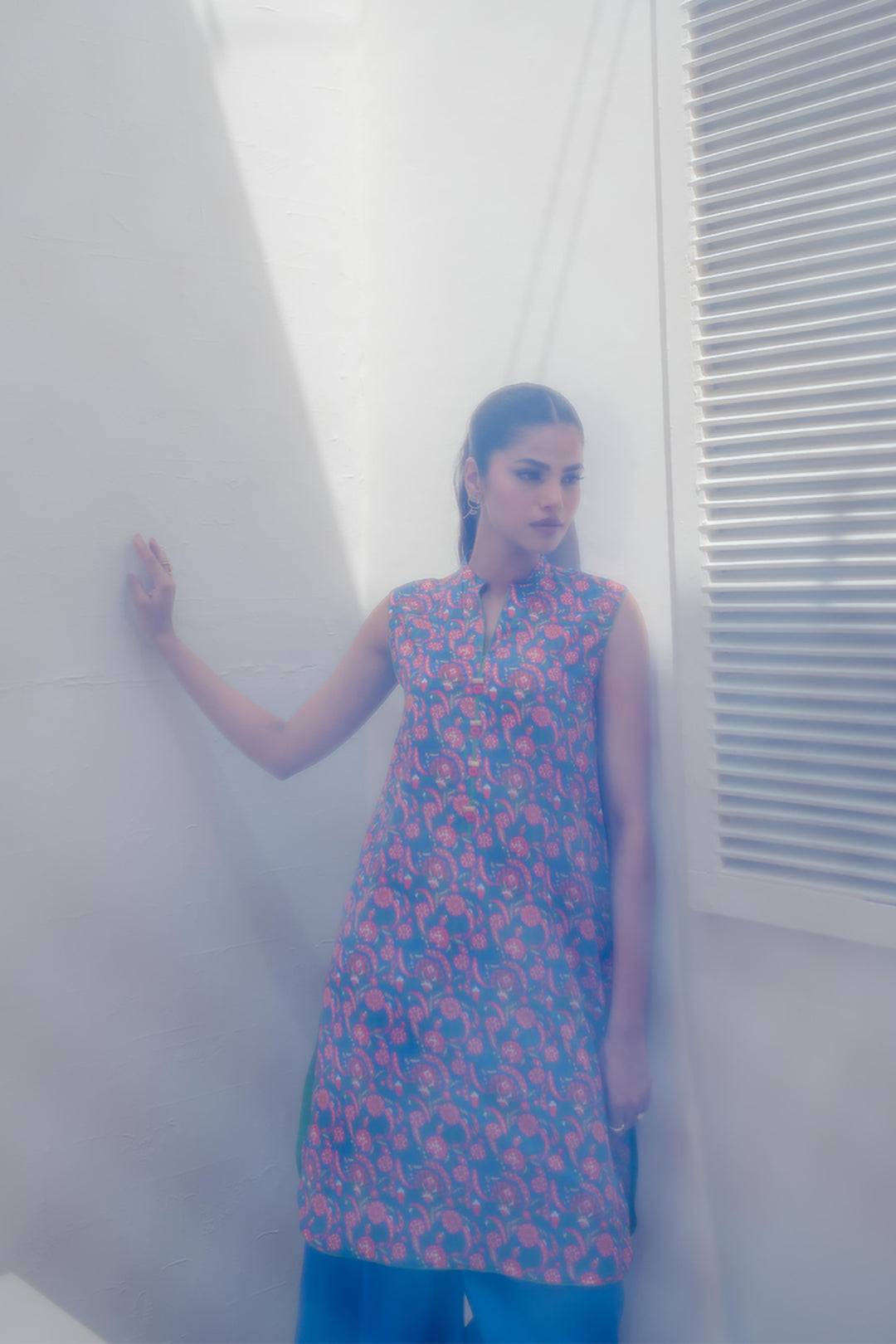 Zellbury | Unstitched 3 Piece Lawn | Shirt Shalwar Dupatta - 1665 by Maria Faisal - Registered Vendor of : Zellbury Women - type : Essential Unstitched - 100% original wedding dresses