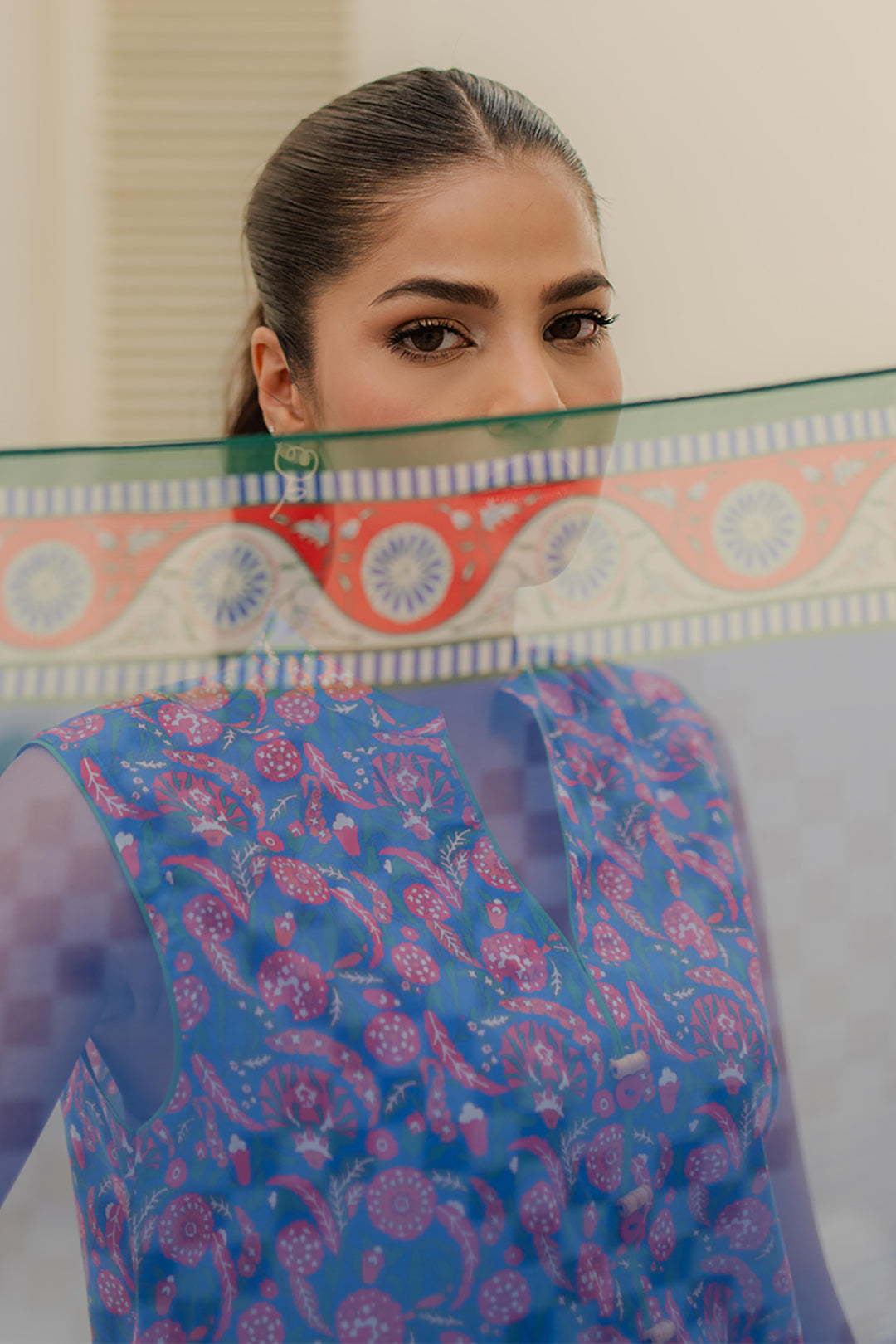 Zellbury | Unstitched 3 Piece Lawn | Shirt Shalwar Dupatta - 1665 - Designer Dress with Intricate embroidery and embellishments. Shop elegent wedding dress at Maria Faisal.