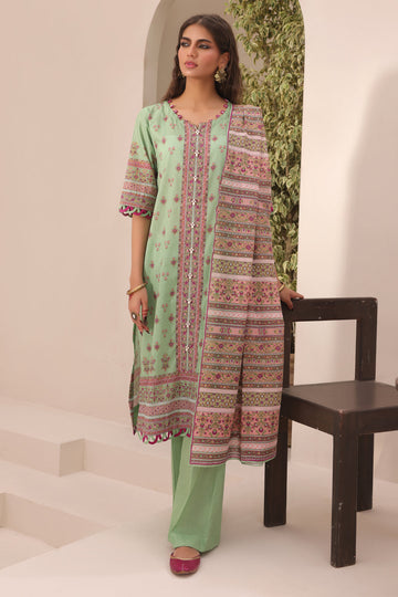 Zellbury | Unstitched 3 Piece Lawn | Shirt Shalwar Dupatta - 1669 - Designer Dress with Intricate embroidery and embellishments. Shop elegent wedding dress at Maria Faisal.
