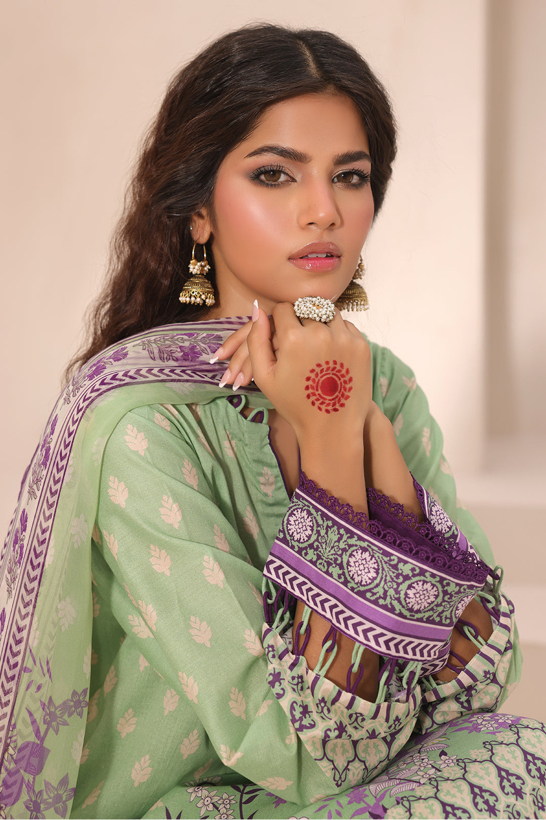 Zellbury | Unstitched 3 Piece Lawn | Shirt Shalwar Dupatta - 1696 - Designer Dress with Intricate embroidery and embellishments. Shop elegent wedding dress at Maria Faisal.