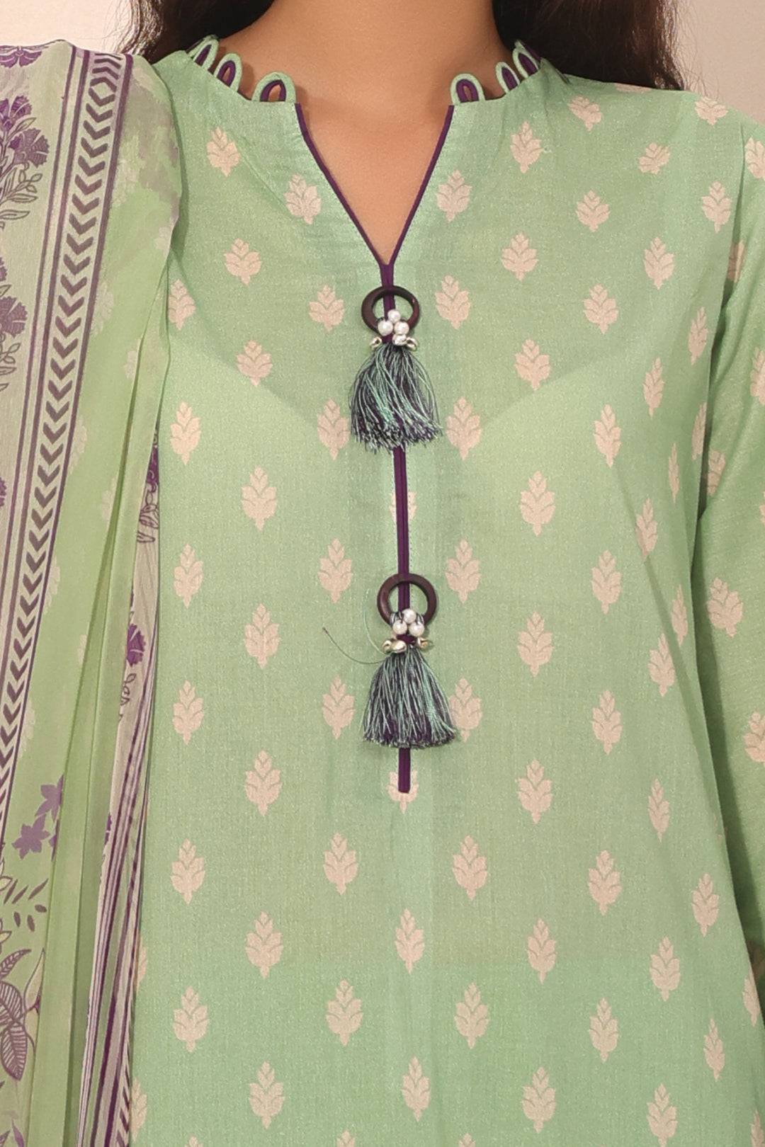 Zellbury | Unstitched 3 Piece Lawn | Shirt Shalwar Dupatta - 1696 by Maria Faisal - Registered Vendor of : Zellbury Women - type : Essential Unstitched - 100% original wedding dresses