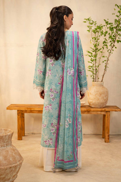 Zellbury | Unstitched 2 Piece Lawn | Embroidered Shirt Dupatta - 0021 by Maria Faisal - Registered Vendor of : Zellbury Women - type : Essential Unstitched - 100% original wedding dresses