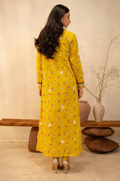 Zellbury | Unstitched 2 Piece Lawn | Embroidered Shirt Shalwar - 0098 by Maria Faisal - Registered Vendor of : Zellbury Women - type : Essential Unstitched - 100% original wedding dresses