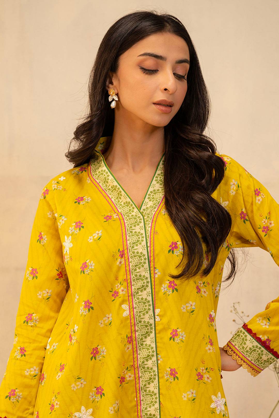 Zellbury | Unstitched 2 Piece Lawn | Embroidered Shirt Shalwar - 0098 by Maria Faisal - Registered Vendor of : Zellbury Women - type : Essential Unstitched - 100% original wedding dresses