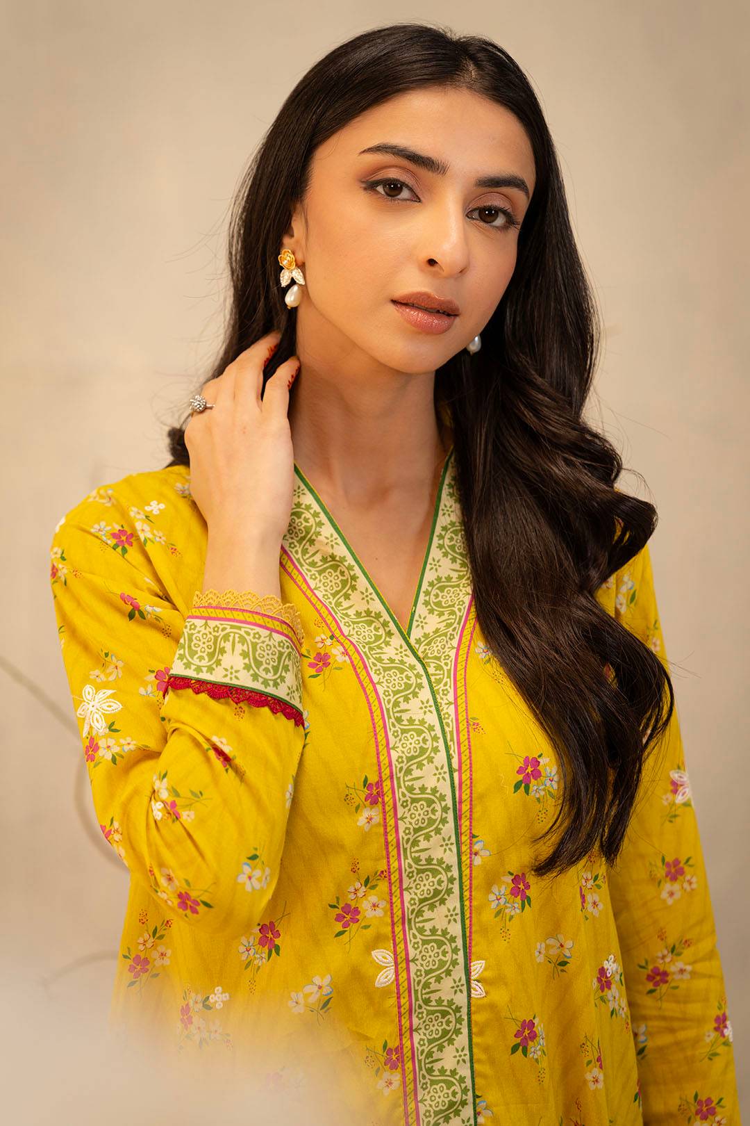 Zellbury | Unstitched 2 Piece Lawn | Embroidered Shirt Shalwar - 0098 by Maria Faisal - Registered Vendor of : Zellbury Women - type : Essential Unstitched - 100% original wedding dresses
