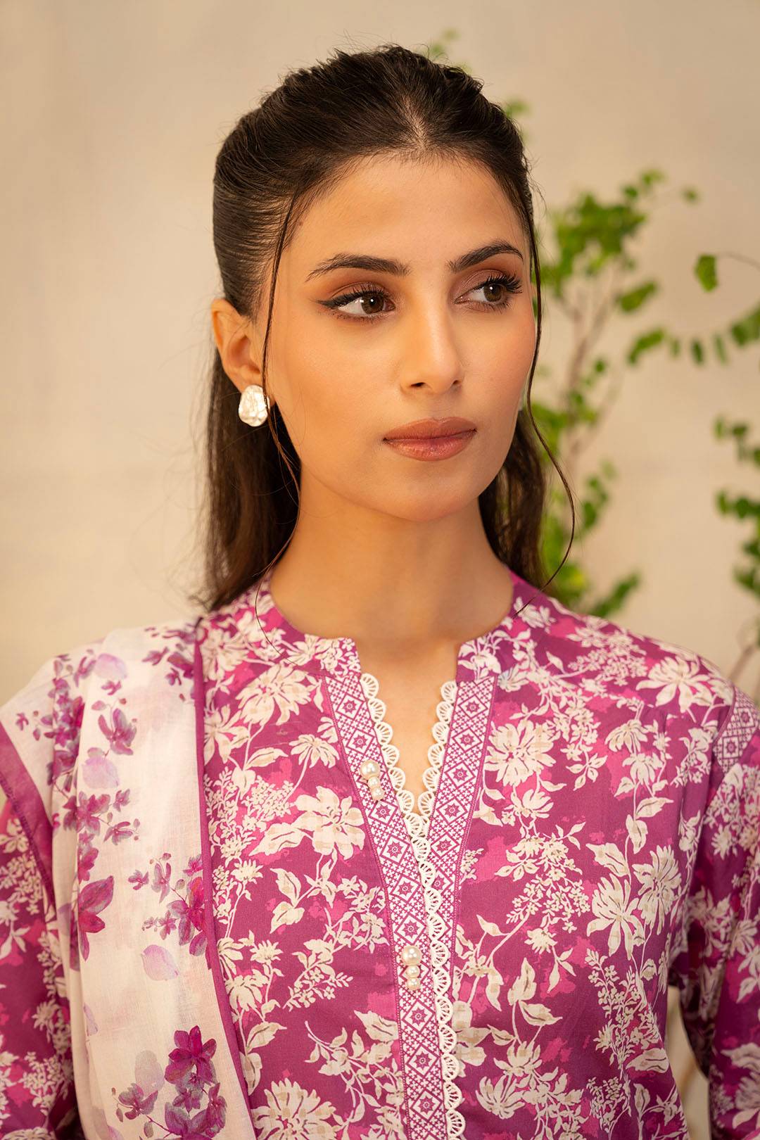 Zellbury | Unstitched 2 Piece Lawn | Shirt Dupatta - 0005 by Maria Faisal - Registered Vendor of : Zellbury Women - type : Essential Unstitched - 100% original wedding dresses