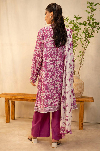 Zellbury | Unstitched 2 Piece Lawn | Shirt Dupatta - 0005 by Maria Faisal - Registered Vendor of : Zellbury Women - type : Essential Unstitched - 100% original wedding dresses