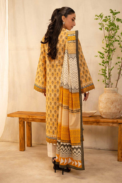 Zellbury | Unstitched 2 Piece Lawn | Shirt Dupatta - 0010 by Maria Faisal - Registered Vendor of : Zellbury Women - type : Essential Unstitched - 100% original wedding dresses
