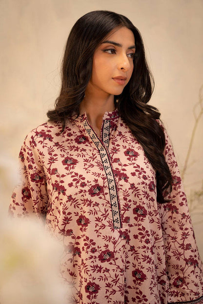 Zellbury | Unstitched 2 Piece Lawn | Shirt Shalwar - 0015 by Maria Faisal - Registered Vendor of : Zellbury Women - type : Essential Unstitched - 100% original wedding dresses