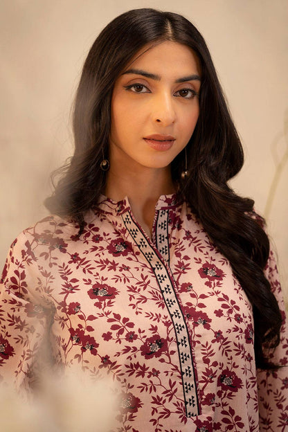 Zellbury | Unstitched 2 Piece Lawn | Shirt Shalwar - 0015 by Maria Faisal - Registered Vendor of : Zellbury Women - type : Essential Unstitched - 100% original wedding dresses