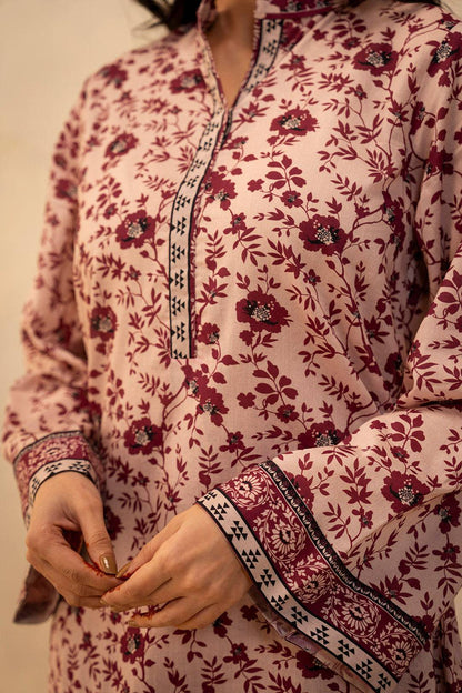 Zellbury | Unstitched 2 Piece Lawn | Shirt Shalwar - 0015 by Maria Faisal - Registered Vendor of : Zellbury Women - type : Essential Unstitched - 100% original wedding dresses