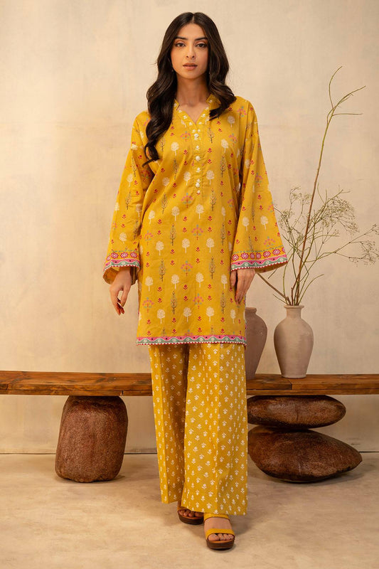 Zellbury | Unstitched 2 Piece Lawn | Shirt Shalwar - 0019 by Maria Faisal - Registered Vendor of : Zellbury Women - type : Essential Unstitched - 100% original wedding dresses