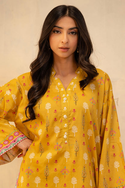 Zellbury | Unstitched 2 Piece Lawn | Shirt Shalwar - 0019 by Maria Faisal - Registered Vendor of : Zellbury Women - type : Essential Unstitched - 100% original wedding dresses