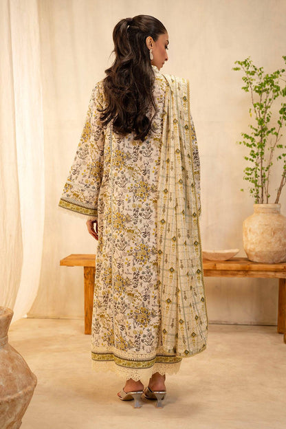 Zellbury | Unstitched 2 Piece Lawn | Shirt Dupatta - 0085 by Maria Faisal - Registered Vendor of : Zellbury Women - type : Essential Unstitched - 100% original wedding dresses