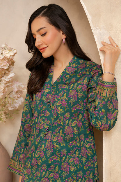 Zellbury | Unstitched 2 Piece Lawn | Shirt Shalwar - 0091 by Maria Faisal - Registered Vendor of : Zellbury Women - type : Essential Unstitched - 100% original wedding dresses