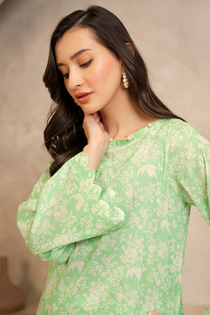 Zellbury | Unstitched 2 Piece Lawn | Shirt Shalwar - 0093 by Maria Faisal - Registered Vendor of : Zellbury Women - type : Essential Unstitched - 100% original wedding dresses