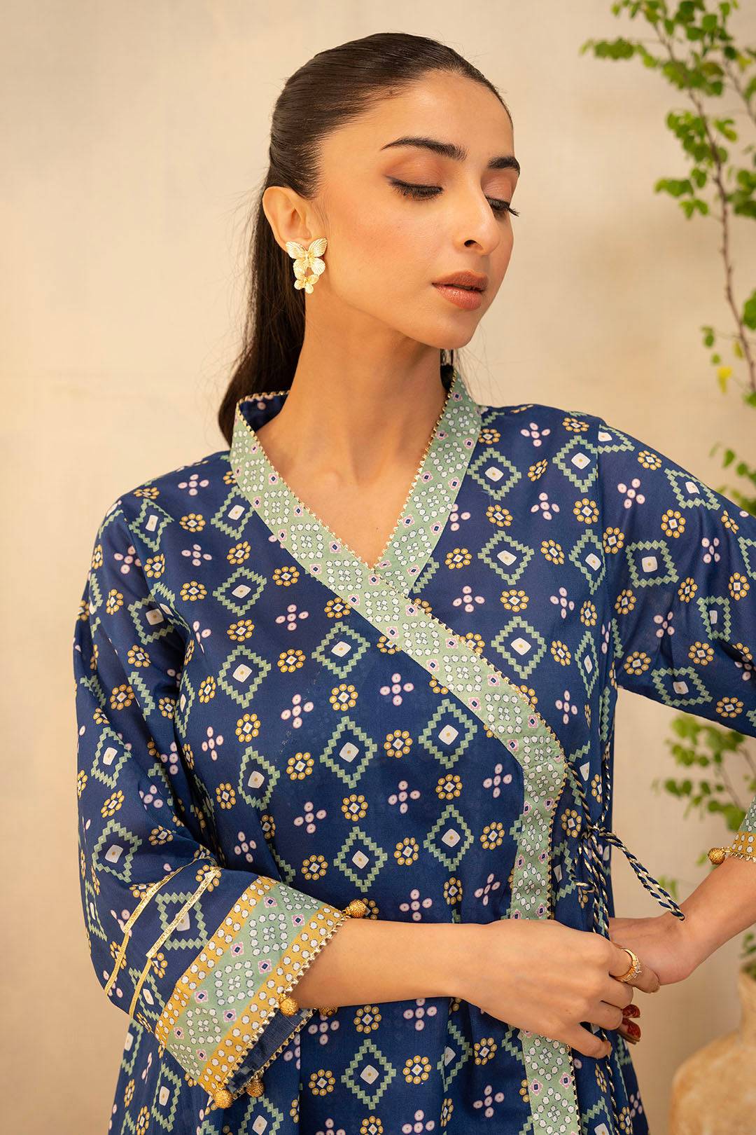 Zellbury | Unstitched 2 Piece Lawn | Shirt Shalwar - 0095 by Maria Faisal - Registered Vendor of : Zellbury Women - type : Essential Unstitched - 100% original wedding dresses