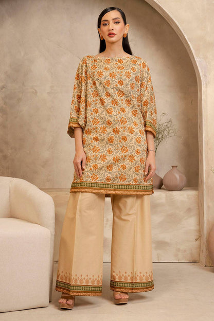 Zellbury | Unstitched 2 Piece Lawn | Shirt Shalwar - 0097 by Maria Faisal - Registered Vendor of : Zellbury Women - type : Essential Unstitched - 100% original wedding dresses