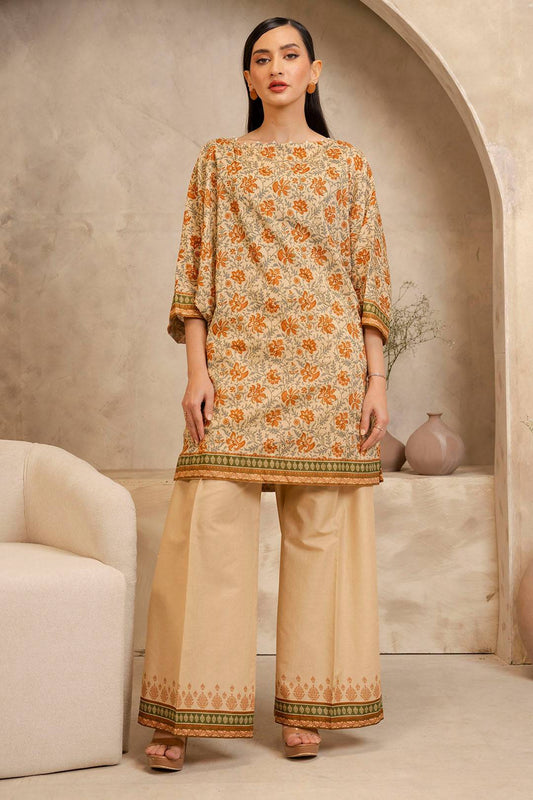 Zellbury | Unstitched 2 Piece Lawn | Shirt Shalwar - 0097 by Maria Faisal - Registered Vendor of : Zellbury Women - type : Essential Unstitched - 100% original wedding dresses