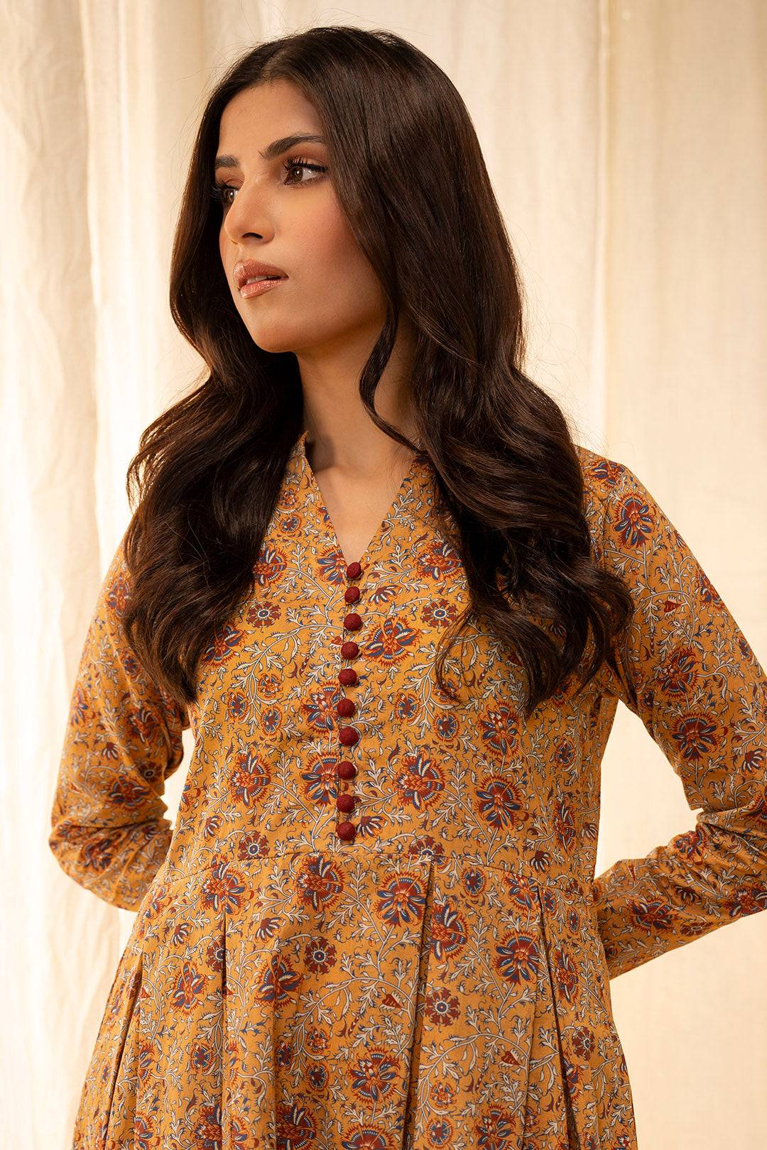 Zellbury | Unstitched 2 Piece Lawn | Shirt Shalwar - 0101 by Maria Faisal - Registered Vendor of : Zellbury Women - type : Essential Unstitched - 100% original wedding dresses