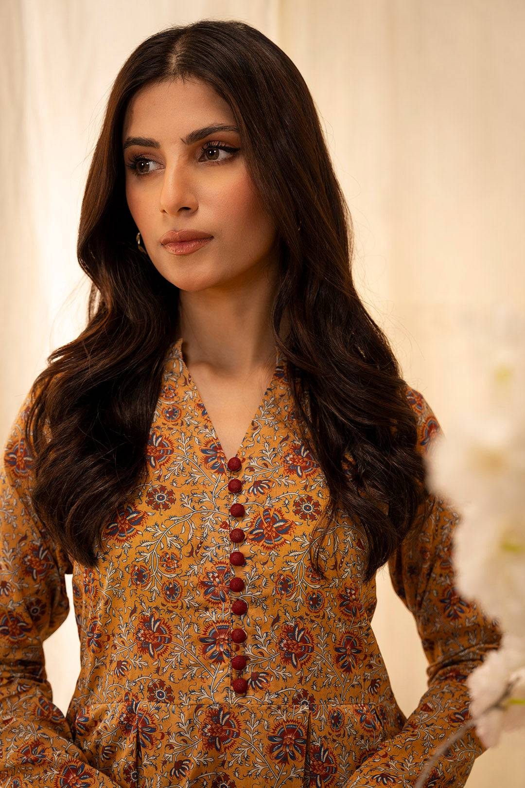 Zellbury | Unstitched 2 Piece Lawn | Shirt Shalwar - 0101 by Maria Faisal - Registered Vendor of : Zellbury Women - type : Essential Unstitched - 100% original wedding dresses