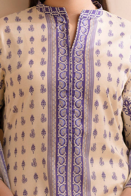 Zellbury | Unstitched 2 Piece Lawn | Shirt Dupatta - 0158 by Maria Faisal - Registered Vendor of : Zellbury Women - type : Essential Unstitched - 100% original wedding dresses