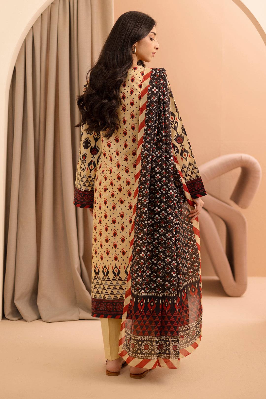 Zellbury | Unstitched 2 Piece Lawn | Shirt Dupatta - 0160 by Maria Faisal - Registered Vendor of : Zellbury Women - type : Essential Unstitched - 100% original wedding dresses
