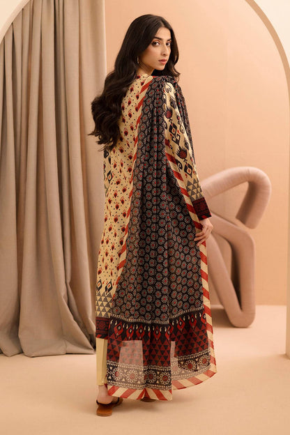 Zellbury | Unstitched 2 Piece Lawn | Shirt Dupatta - 0160 by Maria Faisal - Registered Vendor of : Zellbury Women - type : Essential Unstitched - 100% original wedding dresses