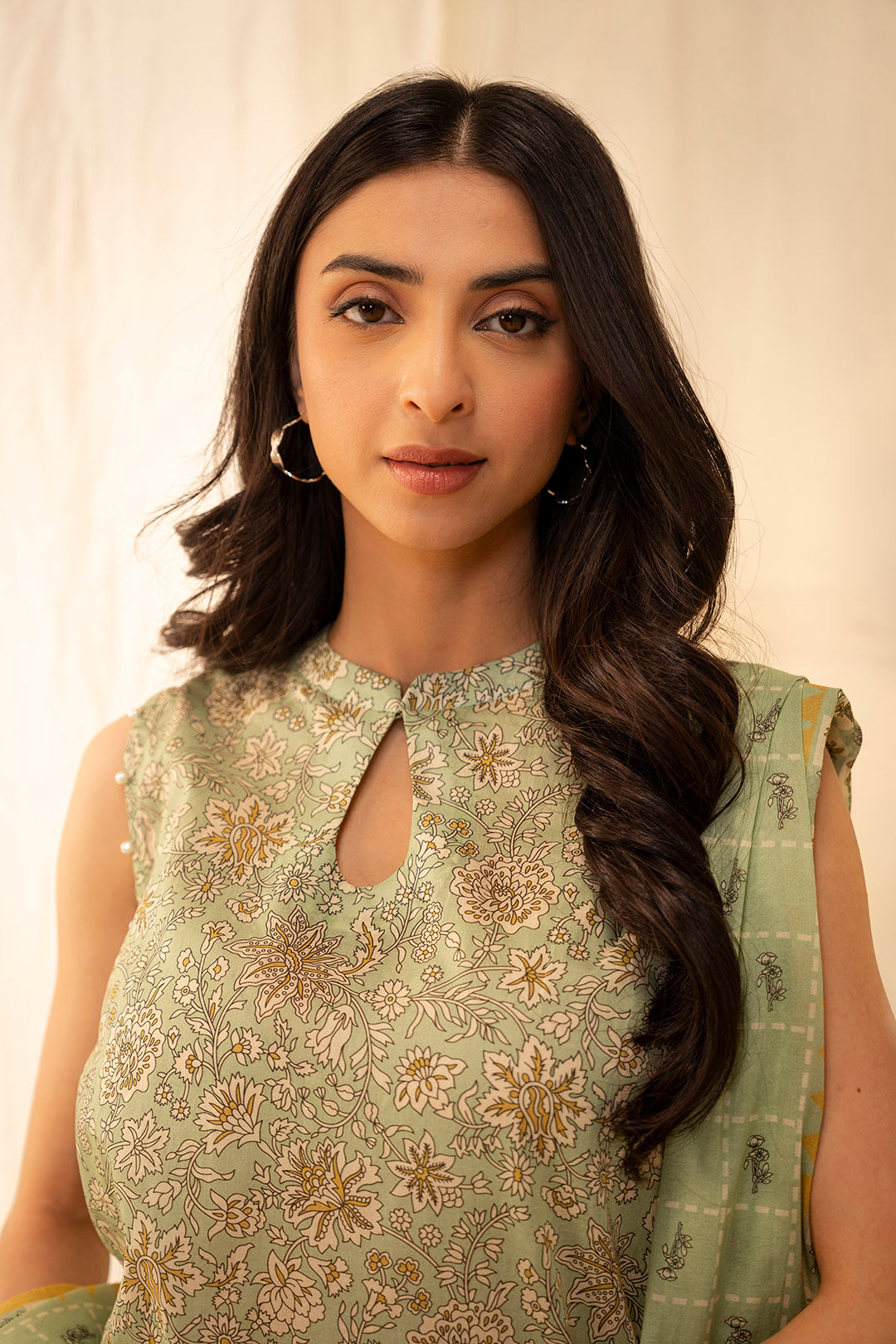 Zellbury | Unstitched 3 Piece Lawn | Shirt Shalwar Dupatta - 0027 - Designer Dress with Intricate embroidery and embellishments. Shop elegent wedding dress at Maria Faisal.