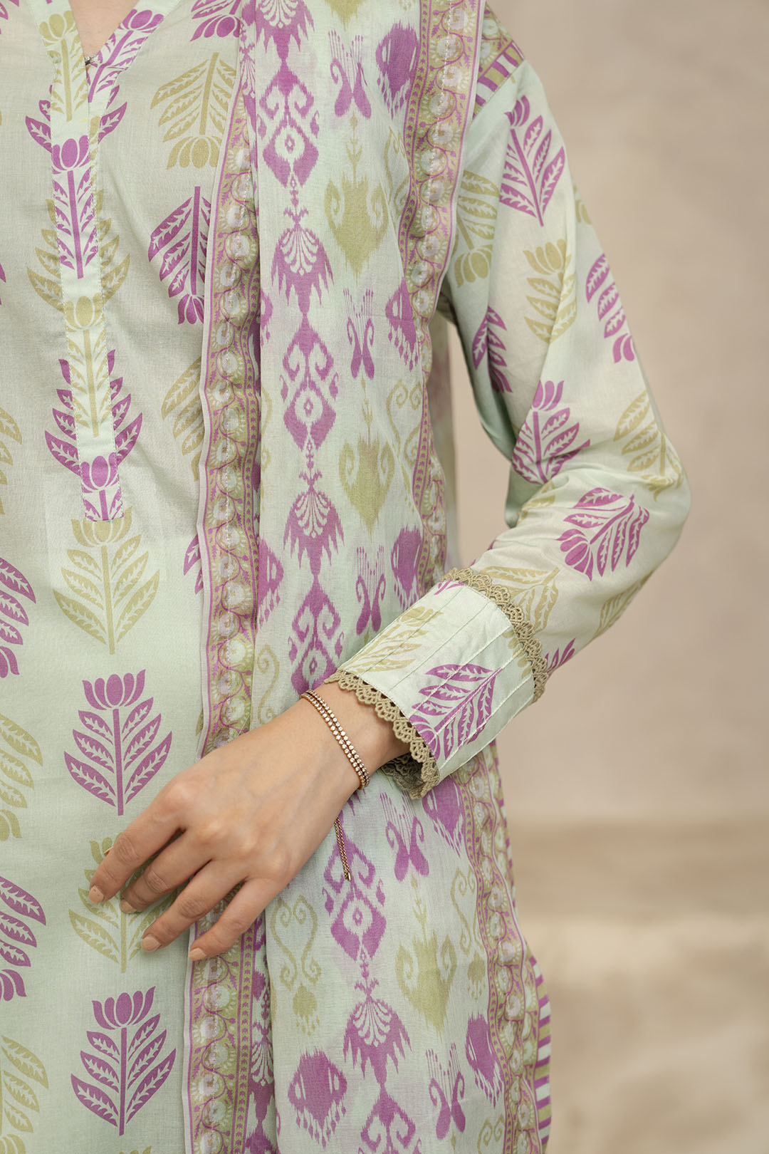 Zellbury | Unstitched 3 Piece Lawn | Shirt Shalwar Dupatta - 0028 - Designer Dress with Intricate embroidery and embellishments. Shop elegent wedding dress at Maria Faisal.