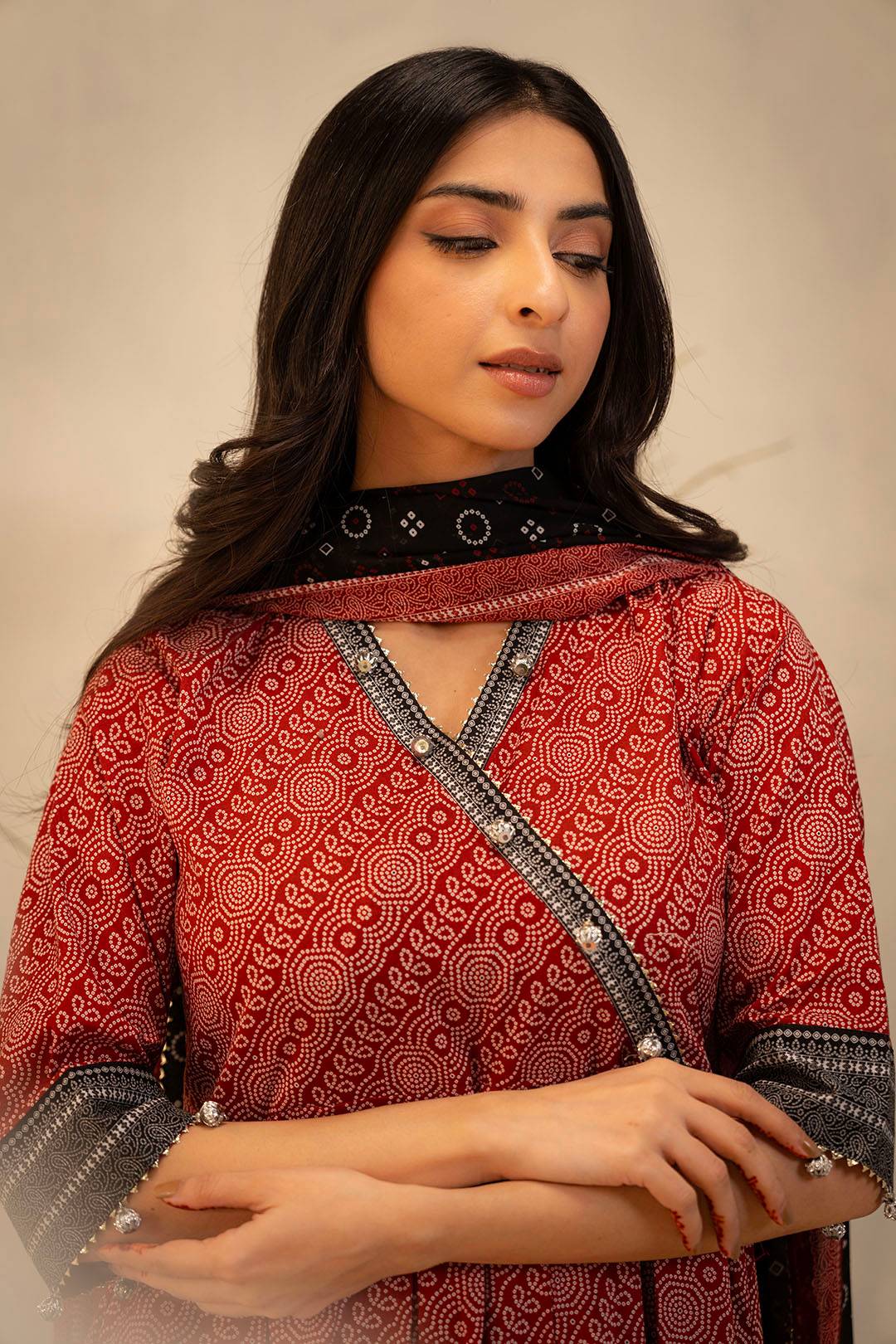 Zellbury | Unstitched 3 Piece Lawn | Shirt Shalwar Dupatta - 0033 by Maria Faisal - Registered Vendor of : Zellbury Women - type : Essential Unstitched - 100% original wedding dresses