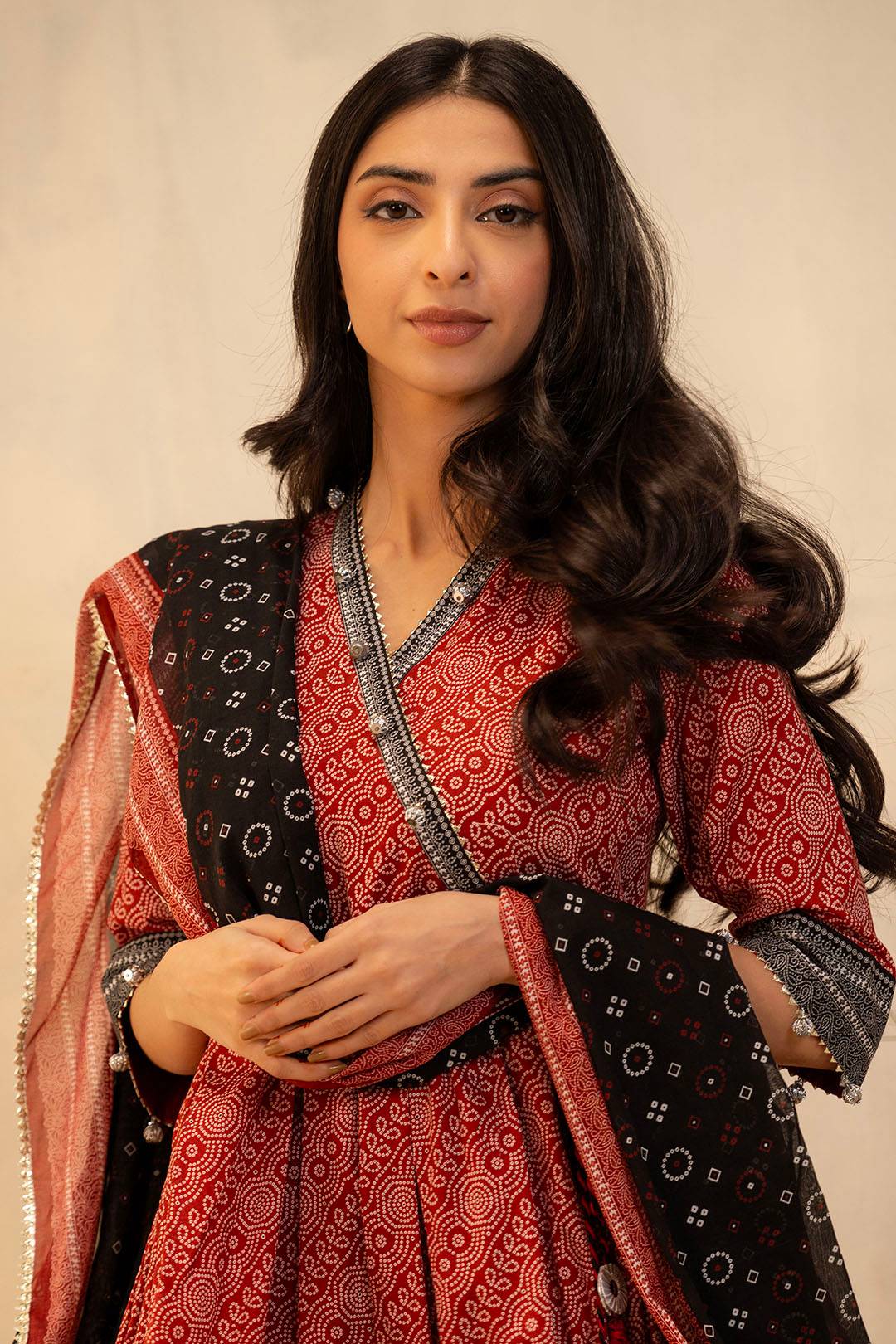 Zellbury | Unstitched 3 Piece Lawn | Shirt Shalwar Dupatta - 0033 by Maria Faisal - Registered Vendor of : Zellbury Women - type : Essential Unstitched - 100% original wedding dresses