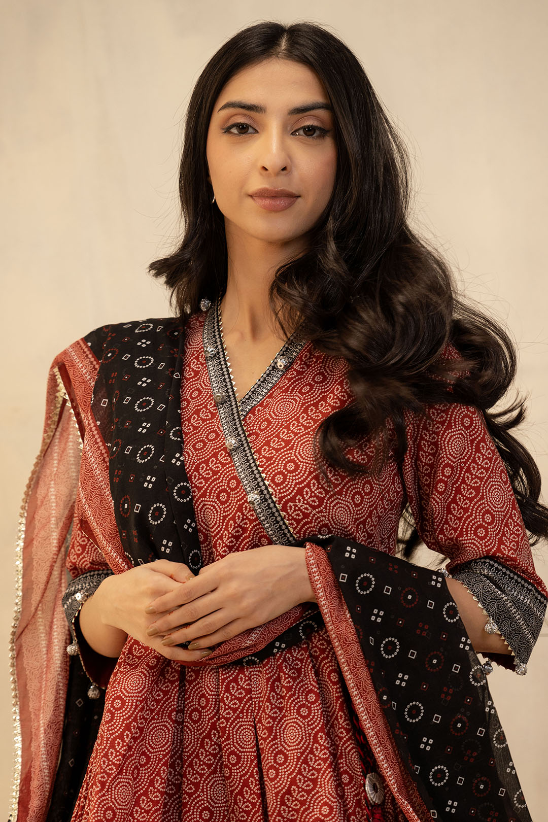 Zellbury | Unstitched 3 Piece Lawn | Shirt Shalwar Dupatta - 0033 - Designer Dress with Intricate embroidery and embellishments. Shop elegent wedding dress at Maria Faisal.