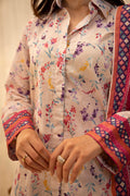 Zellbury | Unstitched 3 Piece Lawn | Shirt Shalwar Dupatta - 0054 - Designer Dress with Intricate embroidery and embellishments. Shop elegent wedding dress at Maria Faisal.