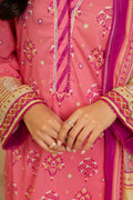 Zellbury | Unstitched 3 Piece Lawn | Shirt Shalwar Dupatta - 0122 - Designer Dress with Intricate embroidery and embellishments. Shop elegent wedding dress at Maria Faisal.