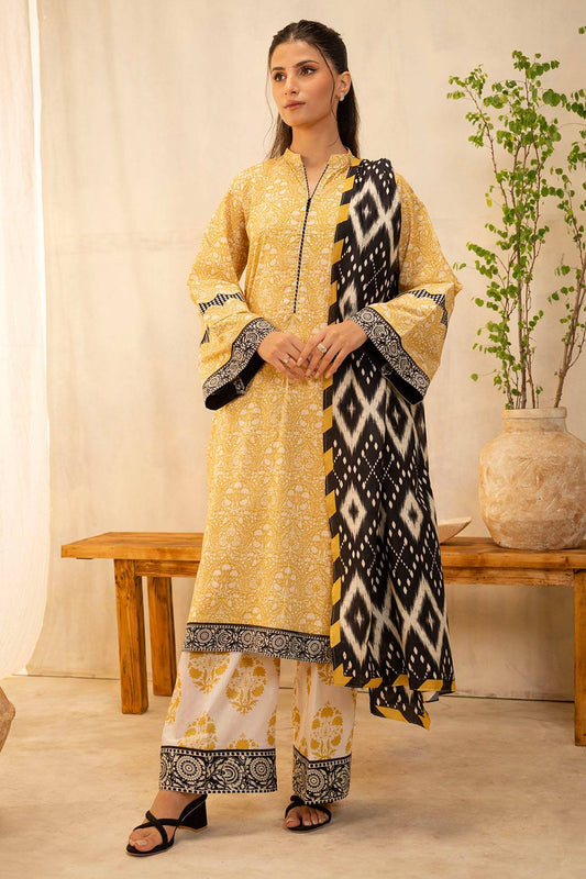 Zellbury | Unstitched 3 Piece Lawn | Shirt Shalwar Dupatta - 0130 by Maria Faisal - Registered Vendor of : Zellbury Women - type : Essential Unstitched - 100% original wedding dresses