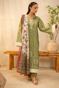 Zellbury | Unstitched 3 Piece Lawn | Shirt Shalwar Dupatta - 0134 - Designer Dress with Intricate embroidery and embellishments. Shop elegent wedding dress at Maria Faisal.