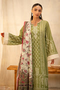 Zellbury | Unstitched 3 Piece Lawn | Shirt Shalwar Dupatta - 0134 - Designer Dress with Intricate embroidery and embellishments. Shop elegent wedding dress at Maria Faisal.