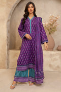 Zellbury | Unstitched 3 Piece Lawn | Shirt Shalwar Dupatta - 0265 - Designer Dress with Intricate embroidery and embellishments. Shop elegent wedding dress at Maria Faisal.