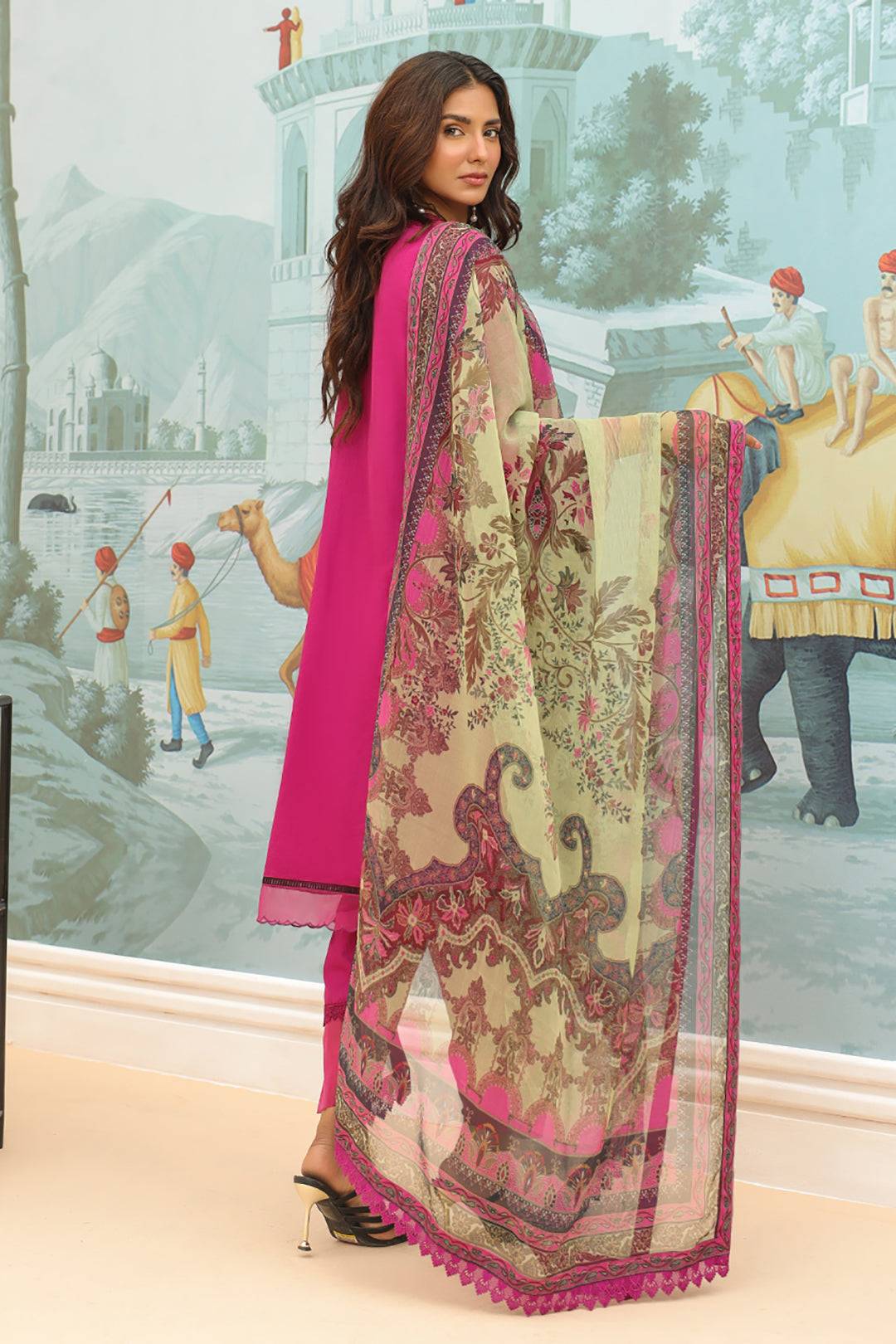 Zellbury | Unstitched 3 Piece Khaddar | Embroidered Shirt Shalwar Dupatta - 0772 by Maria Faisal - Registered Vendor of : Zellbury Women - type : Signature Unstitched - 100% original wedding dresses