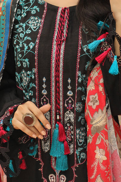 Zellbury | Unstitched 3 Piece Khaddar | Embroidered Shirt Shalwar Dupatta - 0776 by Maria Faisal - Registered Vendor of : Zellbury Women - type : Signature Unstitched - 100% original wedding dresses