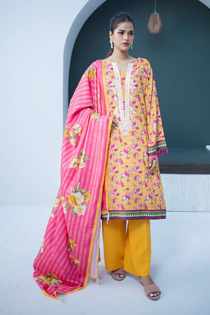 Zellbury | Unstitched 3 Piece Viscose | Embroidered Shirt Shalwar Dupatta - 0837 by Maria Faisal - Registered Vendor of : Zellbury Women - type : Essential Unstitched - 100% original wedding dresses