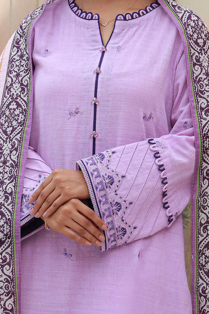 Zellbury | Unstitched 3 Piece Khaddar | Embroidered Shirt Shalwar Dupatta - 0854 by Maria Faisal - Registered Vendor of : Zellbury Women - type : Signature Unstitched - 100% original wedding dresses