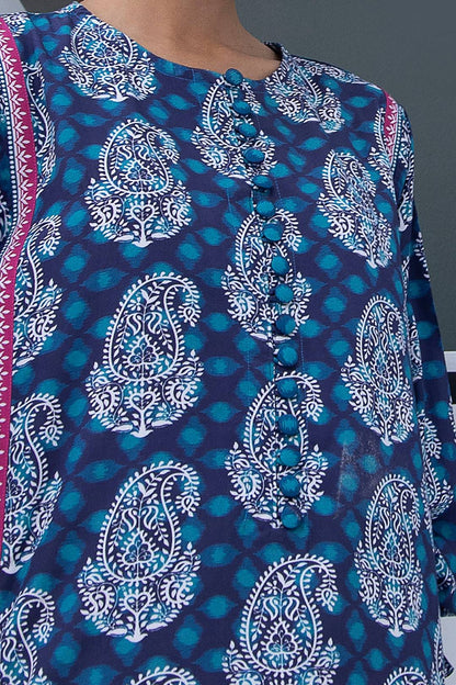 Zellbury | Unstitched 2 Piece Viscose | Shirt Shalwar - 0789 by Maria Faisal - Registered Vendor of : Zellbury Women - type : Essential Unstitched - 100% original wedding dresses