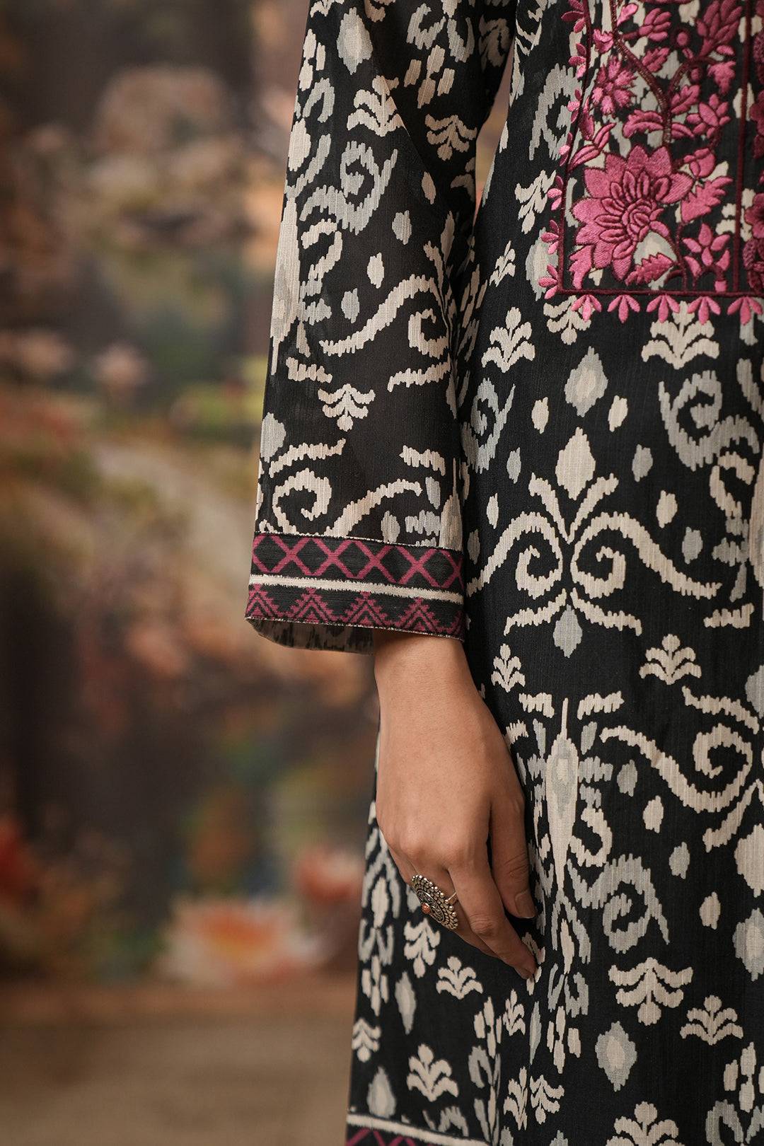 Zellbury | Unstitched 2 Piece Khaddar | Embroidered Shirt Dupatta - 0348 by Maria Faisal - Registered Vendor of : Zellbury Women - type : Essential Unstitched - 100% original wedding dresses