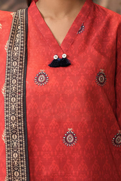 Zellbury | Unstitched 2 Piece Khaddar | Embroidered Shirt Dupatta - 0436 by Maria Faisal - Registered Vendor of : Zellbury Women - type : Essential Unstitched - 100% original wedding dresses