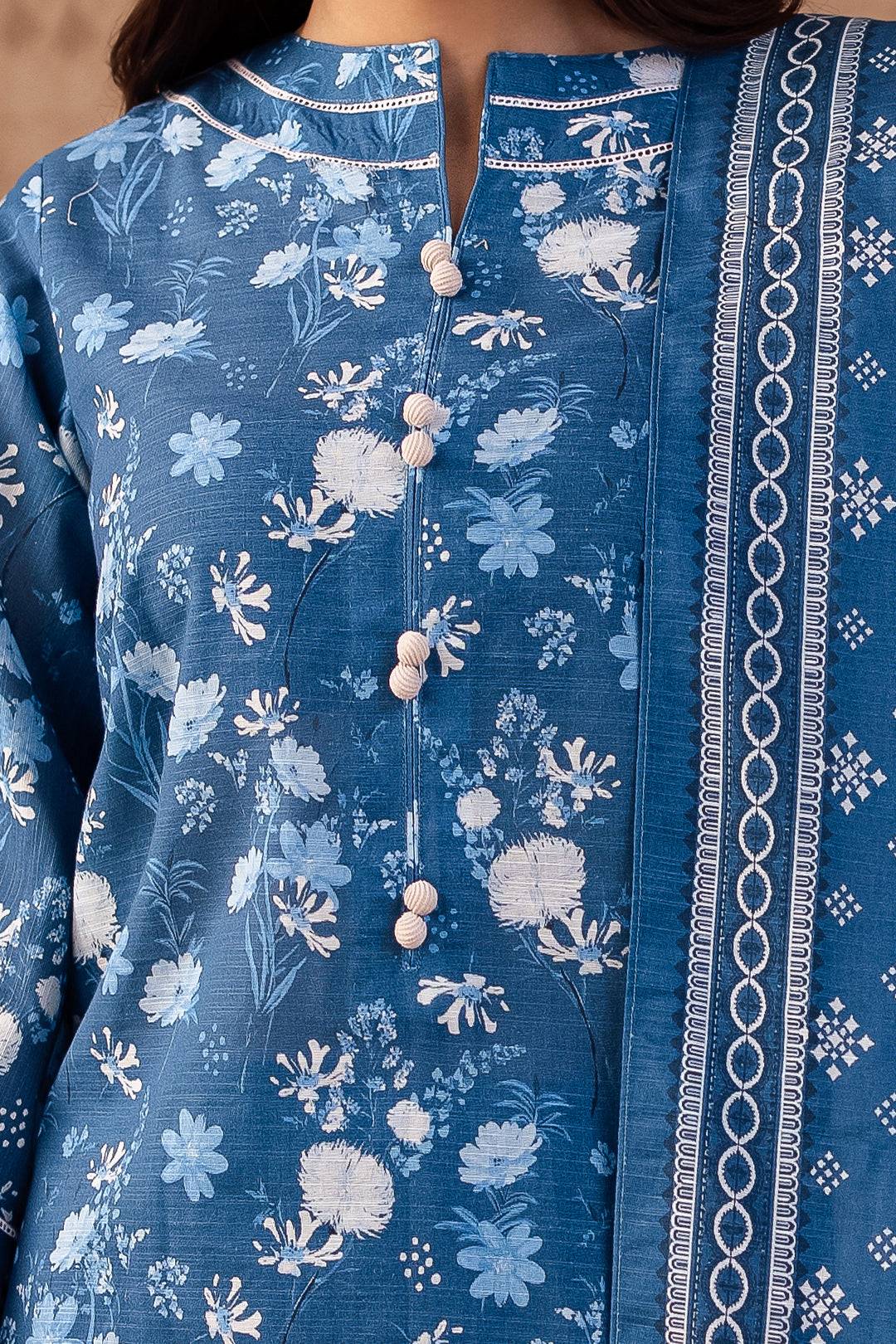 Zellbury | Unstitched 3 Piece Khaddar | Embroidered Shirt Shalwar Dupatta - 0226 by Maria Faisal - Registered Vendor of : Zellbury Women - type : Essential Unstitched - 100% original wedding dresses