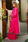 Zellbury | Unstitched 3 Piece Viscose | Embroidered Shirt Shalwar Dupatta - 0227 - Designer Dress with Intricate embroidery and embellishments. Shop elegent wedding dress at Maria Faisal.