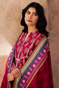 Zellbury | Unstitched 3 Piece Viscose | Embroidered Shirt Shalwar Dupatta - 0228 - Designer Dress with Intricate embroidery and embellishments. Shop elegent wedding dress at Maria Faisal.